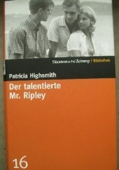 Okładka książki Der talentierte Mr Ripley Patricia Highsmith