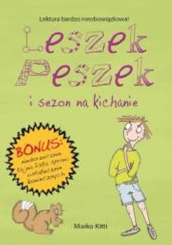 Okładki książek z serii Leszek Peszek