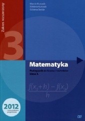 Matematyka 3. Podręcznik. Zakres rozszerzony