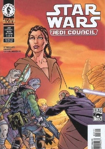 Okładki książek z cyklu Star Wars: Jedi Council - Acts of War