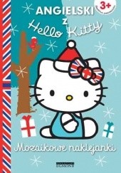 Okładka książki Mozaikowe naklejanki. Angielski z Hello Kitty. Niebieskie Joanna Jagiełło