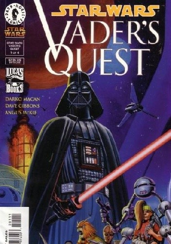 Okładki książek z cyklu Star Wars: Vader's Quest