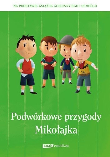 Okładki książek z cyklu Mikołajek (na podstawie animacji)