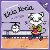 Okładka książki Kicia Kocia w pociągu