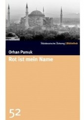 Okładka książki Rot ist mein Name Orhan Pamuk
