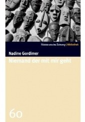 Okładka książki Niemand, der mit mir geht Nadine Gordimer