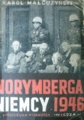 Okładka książki Norymberga Niemcy 1946 Karol Małcużyński