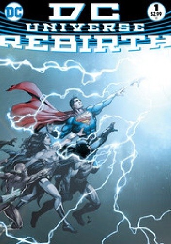 Okładki książek z cyklu DC Rebirth