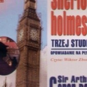 Okładka książki Sherlock Holmes i trzej studenci Arthur Conan Doyle