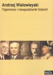 Okładka książki TAJEMNICE I NIESPODZIANKI HISTORII Andrzej Wielowieyski