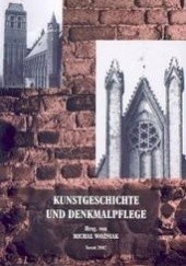 Okładka książki Kunstgeschichte und Denkmalpflege. IV. Tagung des Arbeitskreis deutscher und polnischer Kunsthis Michał Woźniak (historyk sztuki)