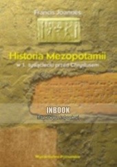 Okładka książki Historia Mezopotamii w 1. tysiącleciu przed Chrystusem Francis Joannes