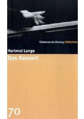 Okładka książki Das Konzert Hartmut Lange