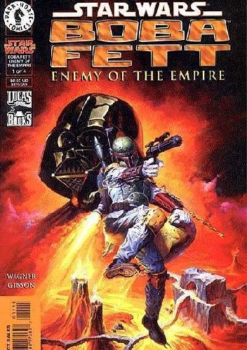 Okładki książek z cyklu Boba Fett - Enemy of the Empire