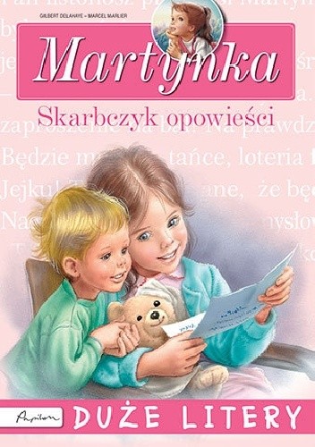 Okładka książki Martynka. Skarbczyk opowieści. Duże litery praca zbiorowa