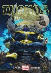 Okładka książki Thanos powstaje Jason Aaron, Simone Bianchi