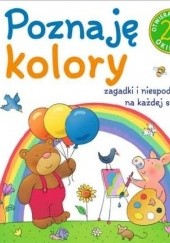 Okładka książki Poznaję kolory. 25 otwieranych okienek Ludwik Cichy