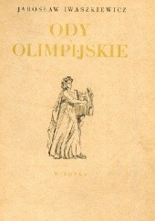 Okładka książki Ody olimpijskie Jarosław Iwaszkiewicz