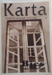 Okładka książki Karta. Niezależny miesięcznik historyczny, nr 4/1991 Redakcja Magazynu Historycznego KARTA