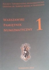 Okładka książki Warszawski Pamiętnik Numizmatyczny Redakcja czasopisma WPN