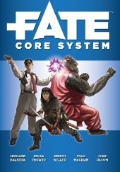 Okładka książki Fate: Core System Leonard Balsera, Brian Engard, Ryan Macklin, Mike Olson