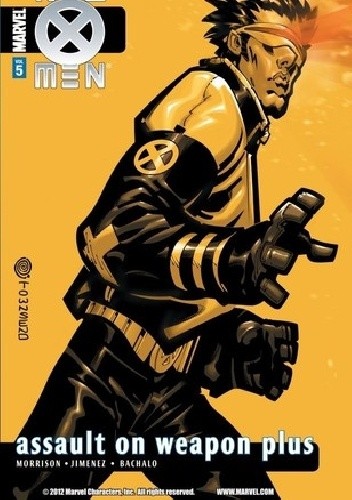 Okładka książki New X-Men, Vol. 5: Assault on Weapon Plus Chris Bachalo, Phil Jimenez, Grant Morrison