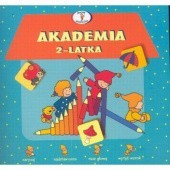 Okładka książki Akademia 2-latka Elżbieta Lekan, Joanna Myjak