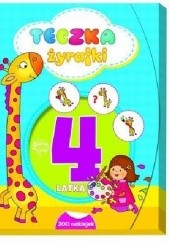 Okładka książki Teczka żyrafki. 4 latka Elżbieta Lekan, Joanna Myjak