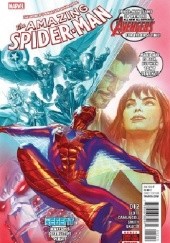 Okładka książki Amazing Spider-Man Vol 4 #12: Power Play - Part 1: The Stark Contrast Giuseppe Camuncoli, Dan Slott