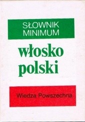 Okładka książki Słownik minimum. Włosko-polski Anna Jedlińska