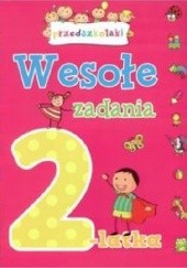 Okładka książki Wesołe zadania 2-latka. Przedszkolaki Elżbieta Lekan