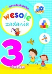 Okładka książki Wesołe zadania 3-latka. ABC przedszkolaka Elżbieta Lekan