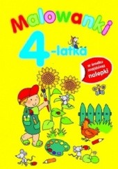 Okładka książki Malowanki 4-latka Elżbieta Lekan