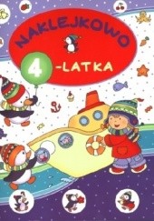 Okładka książki Naklejkowo 4-latka Elżbieta Lekan