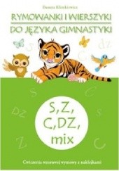 Okładka książki Rymowanki i wierszyki do języka gimnastyki. S, Z, C, DZ Danuta Klimkiewicz