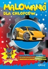 Okładka książki Malowanki dla chłopców Alicja Karczmarska-Strzebońska