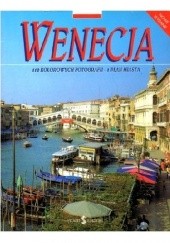 Okładka książki Wenecja. 110 kolorowych fotografii-1 plan miasta praca zbiorowa
