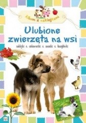 Okładka książki Ulubione zwierzęta na wsi. Album z naklejkami Agnieszka Bator