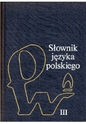 Okładka książki Słownik języka polskiego. Tom 3 praca zbiorowa