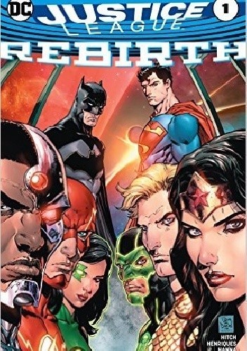 Okładki książek z cyklu DC Rebirth