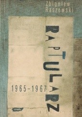 Okładka książki Raptularz 1965-1967