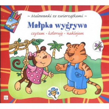 Okładka książki Małpka wygrywa Agnieszka Bator
