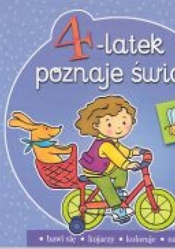 Okładka książki 4-latek poznaje świat Agnieszka Bator