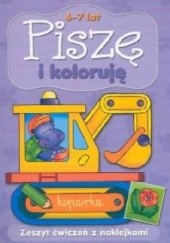 Okładka książki Piszę i koloruję 6-7 lat Agnieszka Bator