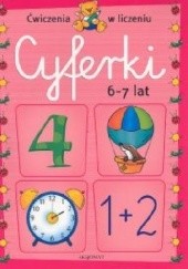 Okładka książki Cyferki 6-7 lat. Ćwiczenia w liczeniu Agnieszka Bator