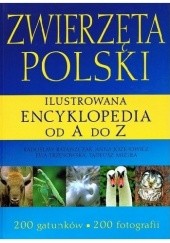 Okładka książki Zwierzęta Polski. Ilustrowana encyklopedia od A do Z praca zbiorowa
