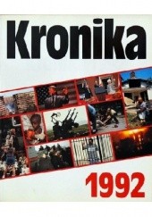 Okładka książki Kronika 1992 praca zbiorowa