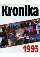 Okładka książki Kronika 1993 praca zbiorowa