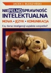Okładka książki Niepełnosprawność intelektualna Jacek Jarosław Błeszyński