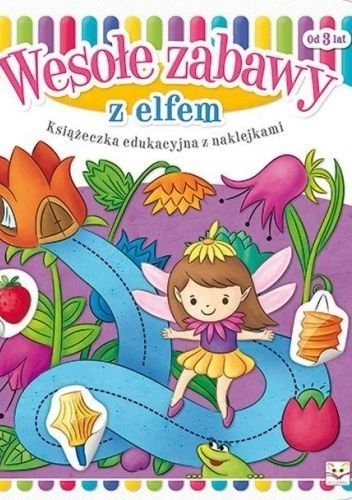 Okładka książki Wesołe zabawy z elfem Renata Wiącek